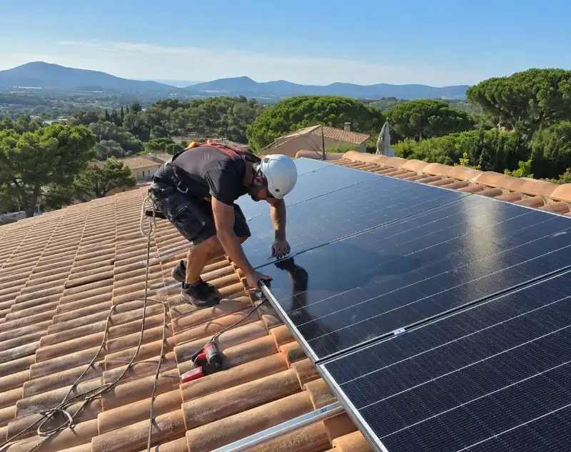 Installateur panneaux solaires Saint-Marcellin-lès-Vaison — pose photovoltaïque sur toiture
