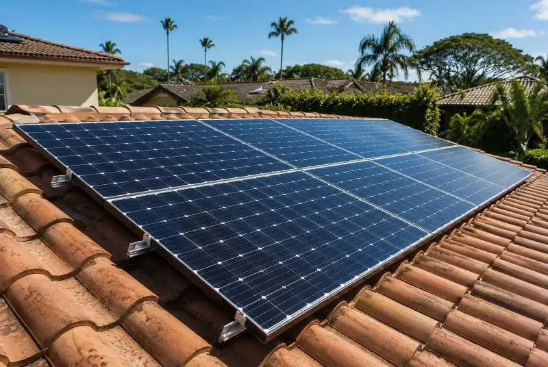 Installation de panneaux solaires à Saint-Marcellin-lès-Vaison